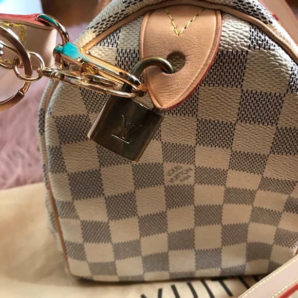 Auth Louis Vuitton SPEEDY 25 w Crossbody Strap - Picture 5 of 8